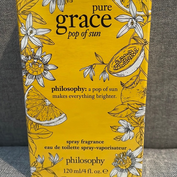 Philosophy Pure Grace Pop of Sun 4 oz NIB! - Picture 2 of 5